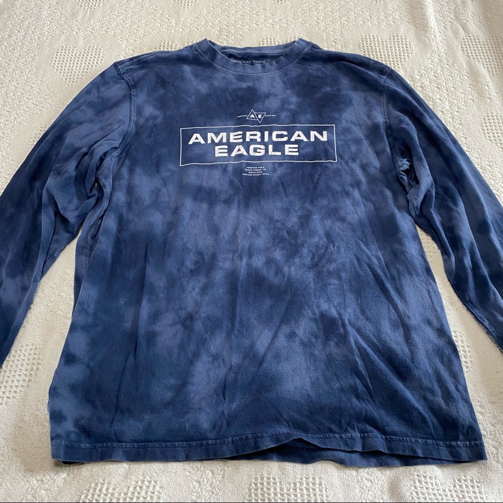 🍓American Eagle Tie Dye Long Sleeve (M)